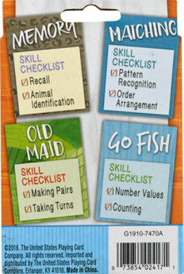 Us Playing Cards Hoyle 4 In 1 Fun Pack - EA - Image 4