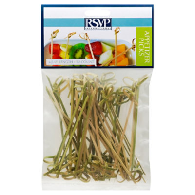 Rsvp Bamboo Knot Picks - 50 CT - Image 1