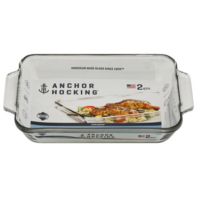 Anchor Hocking Crystal Baking Dish 2 Quart - EA - Image 3