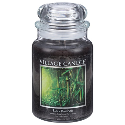 Village Candle Jar Black Bamboo - 21.2 OZ - Image 2