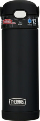 Thermos Funtainer Bottle Ss With Spout Black 16oz - EA - Image 2