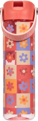 Elemental Splash Tritan Bottle Checkered Flowers - EA - Image 3