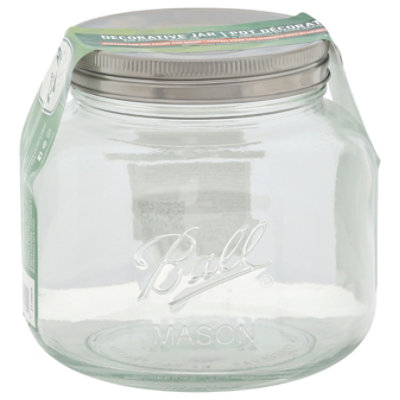 Ball Jar Deco Half Gallon With Stainless Steel Lid - 64 OZ - Image 2