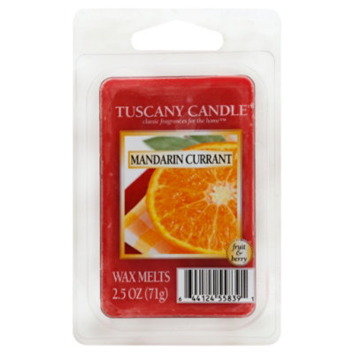 Tuscany Wax Melt Mandarin Currant - 2.5 OZ - Image 1