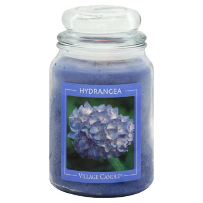Village Candle Jar Hydrangea - 21.2 OZ - Image 1