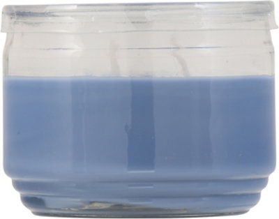 Candle-lite 3 Wick Jar Acetate Lid Salty Blue Citron - 10 OZ - Image 3