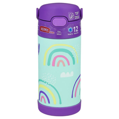 Thermos Funtainer Bottle Ss Rainbow 12oz - EA - Image 1