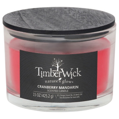 Cranberry Mandrn Tmbrwk Cndl - 15 OZ - Image 1