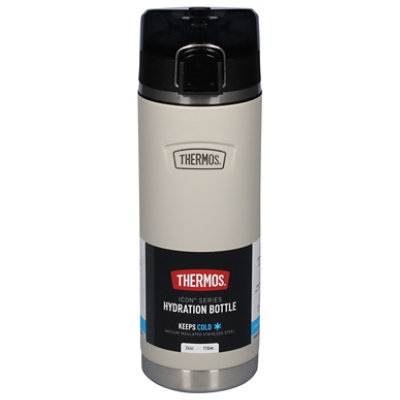 Thermos Water Bottle Ss With Spout Sandstone 24oz - EA - Image 1