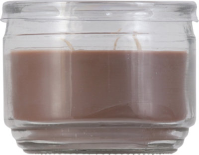 Candle-lite 3 Wick Jar Acetate Lid Mahogany Woods - 10 OZ - Image 3