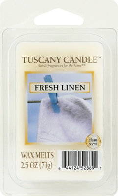 Tuscany Wax Melt Fresh Linen - 2.5 OZ - Image 2