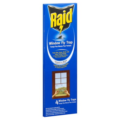 Pic Raid Windw Fly Trap - 4 CT - Image 1