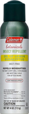 Coleman Lemon Eucalyptus Spray - 4 OZ - Image 2
