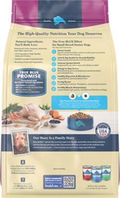 Blue Buffalo Life Protection Formula Senior Small Breed Dry Dog Food, Chicken & Brown Rice - 5 LB - Image 5