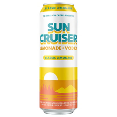 Sun Cruiser Vodka Lemonade Lemonade Can - 570 ML - Image 2