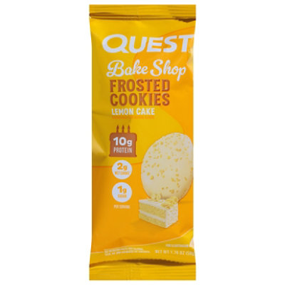 Quest Frosted Cookies Lemon Cake - 1.76 OZ - Image 2