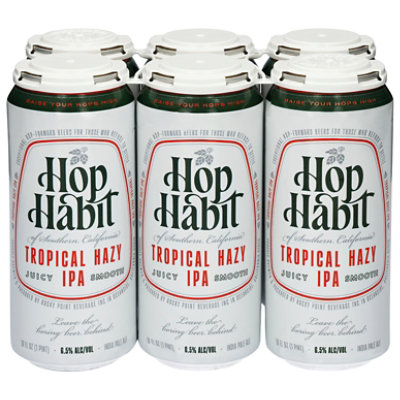 Hop Habit Hazy Ipa In Cans - 6-16 FZ - Image 1