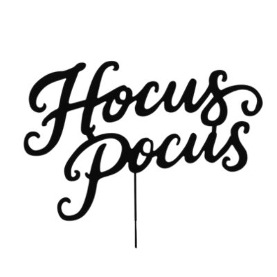 Overjoyed Boutique Pumpkin Stake Hocus Pocus - EA - Image 1