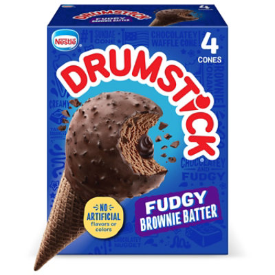 Drumstick Cone Fudgy Brownie Batter - 18.4 OZ - Image 2