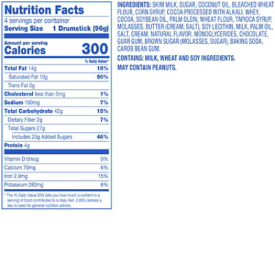 Drumstick Cone Fudgy Brownie Batter - 18.4 OZ - Image 3