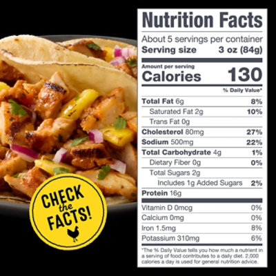 Foster Farms Take Out Al Pastor Diced Chicken - 16 Oz - Image 4