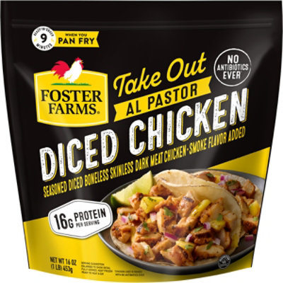 Foster Farms Take Out Al Pastor Diced Chicken - 16 Oz - Image 2