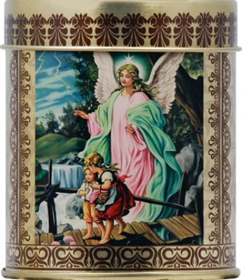 St Jude Candle Co St Jude Tin Scented Guardian Angel Vanilla - 4.09 OZ - Image 2