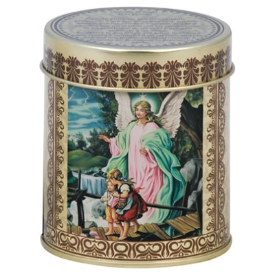 St Jude Candle Co St Jude Tin Scented Guardian Angel Vanilla - 4.09 OZ - Image 1