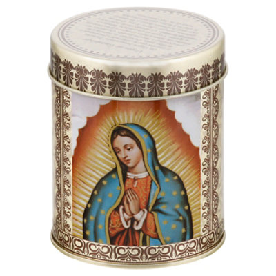 St Jude Candle Co St Jude Tin Scented Virgen De Guadalupe - 4.09 OZ - Image 1