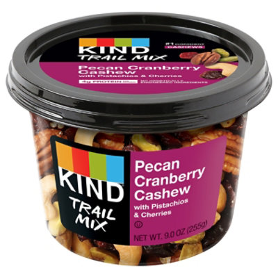 Kind Trail Mix Pecan Cranberry Cashew With Pistachio & Cherry - 9.00 OZ - Image 1