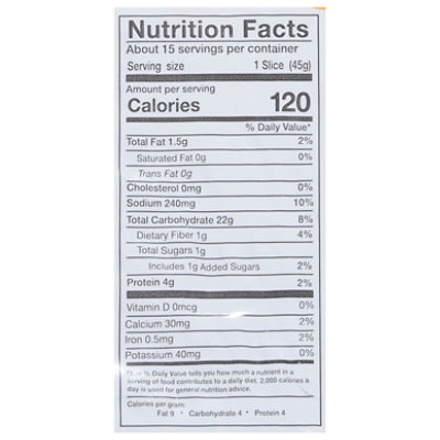 Izzio Organic Sprouted Seeds Bread - 24 OZ - Image 3