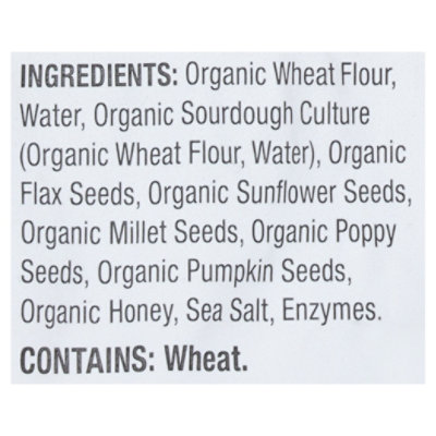 Izzio Organic Sprouted Seeds Bread - 24 OZ - Image 4
