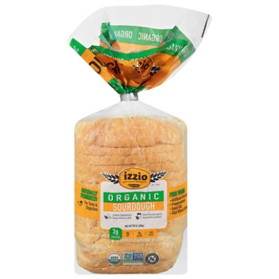 Izzio Sourdough Bread Organic - 24 OZ - Image 2