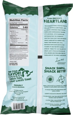 Great Lakes Jalapeno Ranch And Sea Salt Potato Chips 14oz - 14 OZ - Image 5
