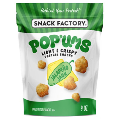 Snack Factory Jalapeno Jack Pretzels 9 Oz Bag - 9 OZ - Image 1