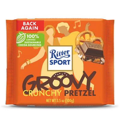 Ritter Sport Choc Bar Prtz Crnch Nrs - 3.5 OZ - Image 1