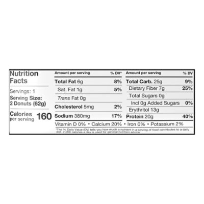 Legendary Foods Protein Donut Pink Sprinkles - 2.2 OZ - Image 3