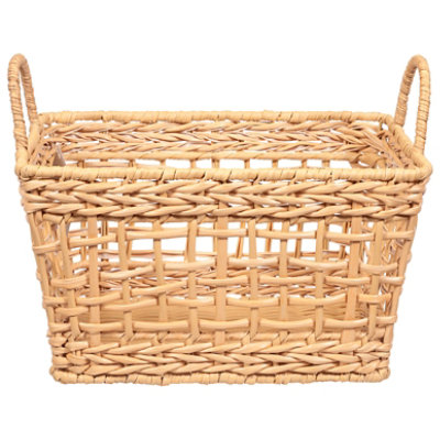 Signature Select Crosshatch Weave Basket Large -Each - Image 2