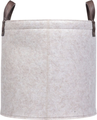 Signature Select Round Felt Basket With Handle Small -Each - Image 3