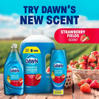 Dawn Ultra Ez-squeeze Dishwashing Liquid, Strawberry Fields - 22 Fl. Oz. - 22 FZ - Image 4