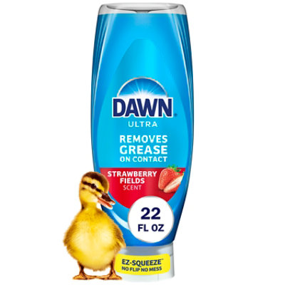 Dawn Ultra Ez-squeeze Dishwashing Liquid, Strawberry Fields - 22 Fl. Oz. - 22 FZ - Image 1