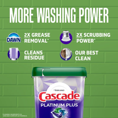 Cascade Platinum Plus Actionpacs, Mountain Scent - 19 Ct. - 19 CT - Image 3