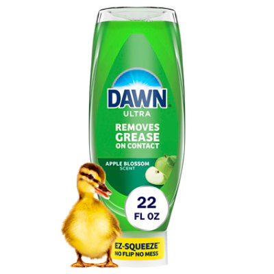 Dawn Ultra Ez-squeeze Dishwashing Liquid, Apple Blossom - 22 Fl. Oz. - 22 FZ - Image 1