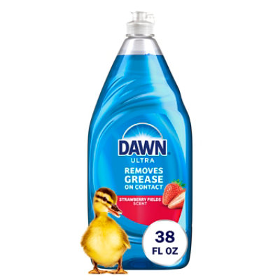 Dawn Ultra Dishwashing Liquid, Strawberry Fields - 38 Fl. Oz. - 38 FZ - Image 1
