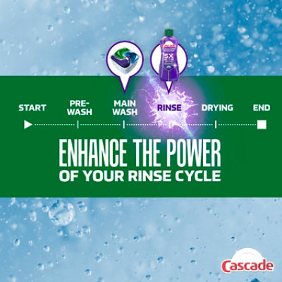 Cascade Rinse Aid Clean & Dry Booster - 30.5 Fl. Oz. - 30.5 FZ - Image 8