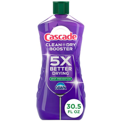 Cascade Rinse Aid Clean & Dry Booster - 30.5 Fl. Oz. - 30.5 FZ - Image 1