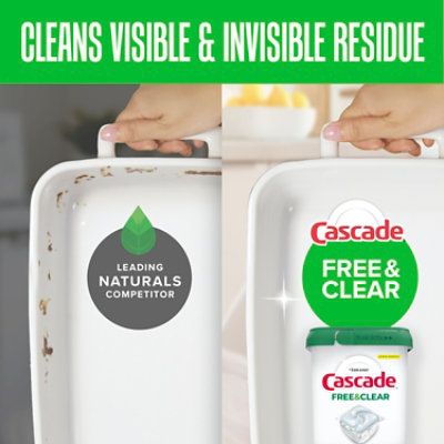 Cascade Auto Dishwashing Actionpacs, Free & Clear - 19 Ct. - 19 CT - Image 3