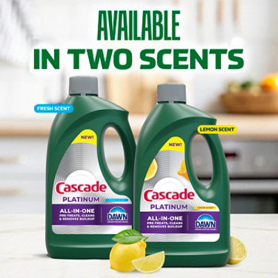Cascade Platinum Plus Complete Gel, Fresh - 75 Fl. Oz. - 75 FZ - Image 8