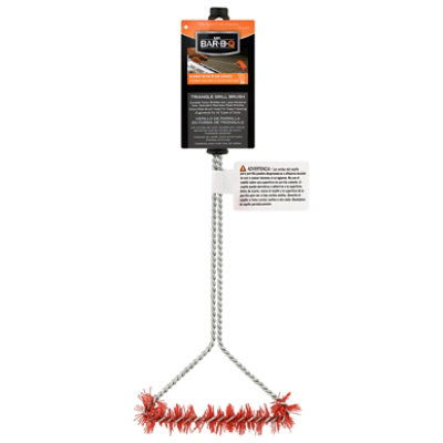 Mr. Bar-B-Q Nylon Wide Grill Brush - Each - Image 1