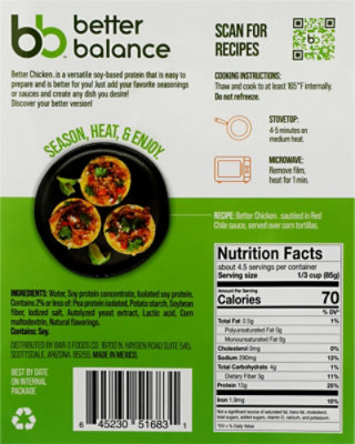 Better Balance Chicken Plain Butter 14.11oz - 14.11 OZ - Image 7